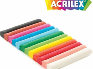 Massinha de Modelar Soft Acrilex 12 Cores
